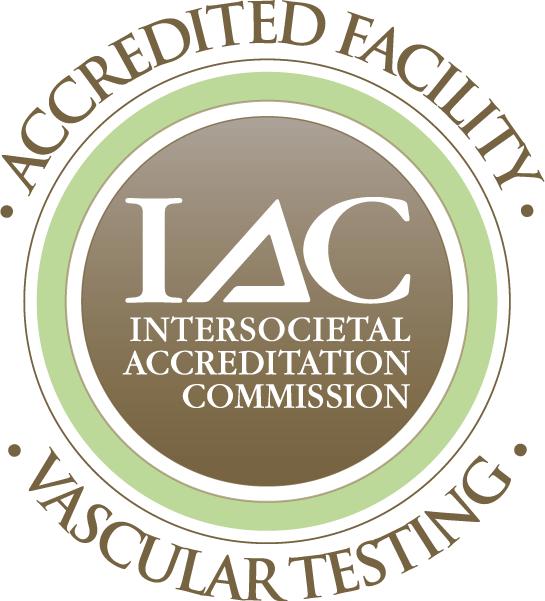 Badge to represent this facility is accreditted by the IAC